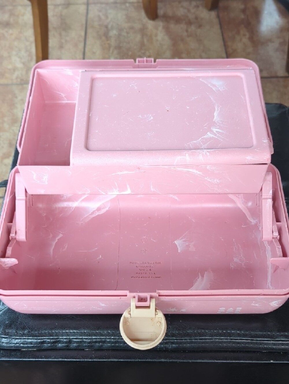 Caboodles Pink Marble Makeup Case - Picture 4 of 6